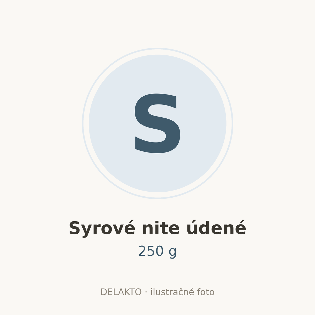 Syrové nite údené 250 g DELAKTO – ilustračné foto