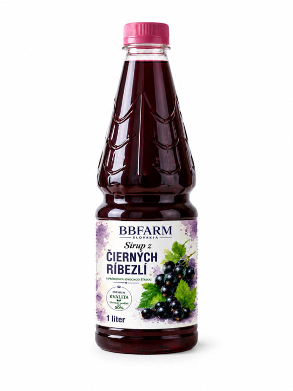 Sirup Čierna ríbezľa