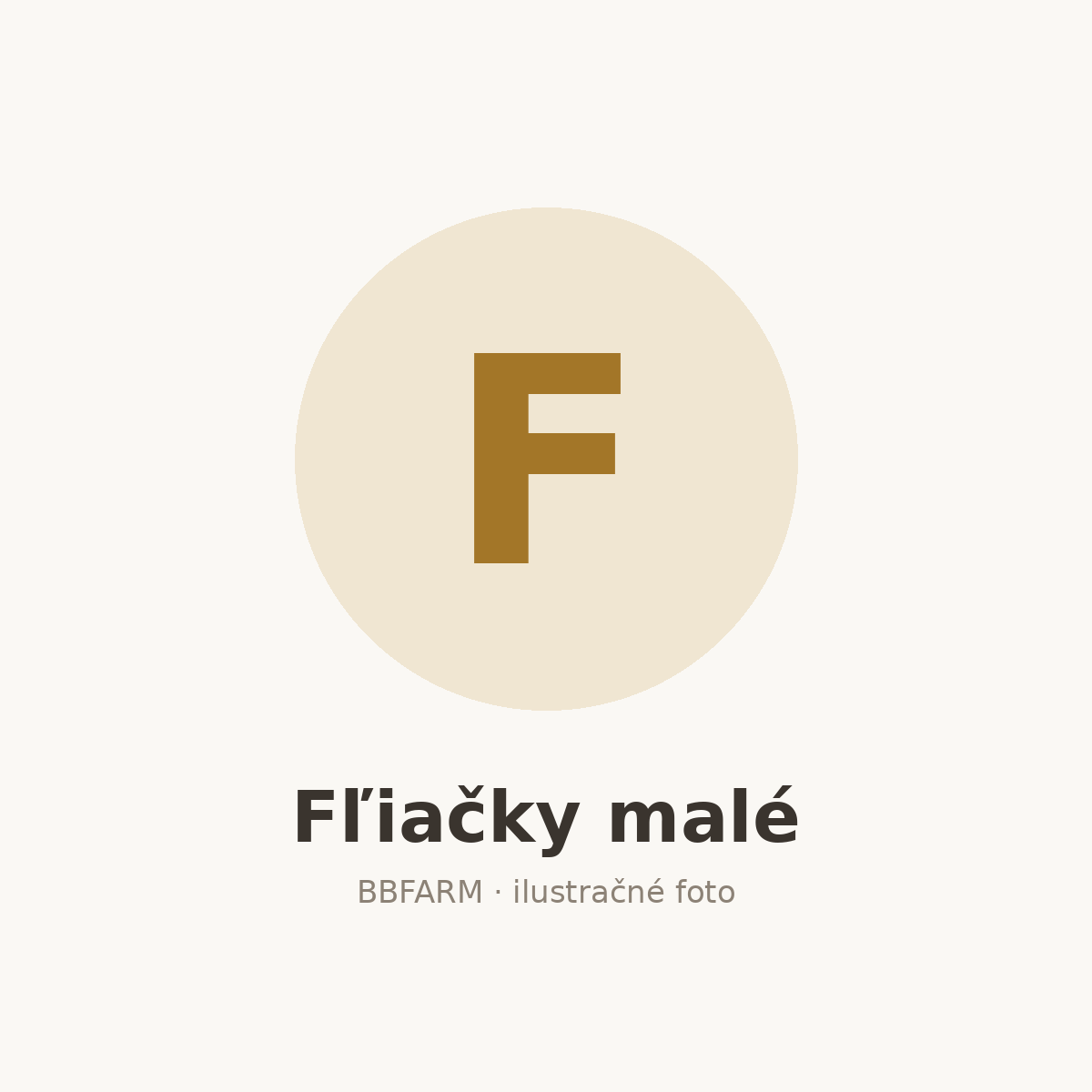 Fľiačky malé – ilustračné foto