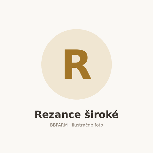 Rezance široké – ilustračné foto