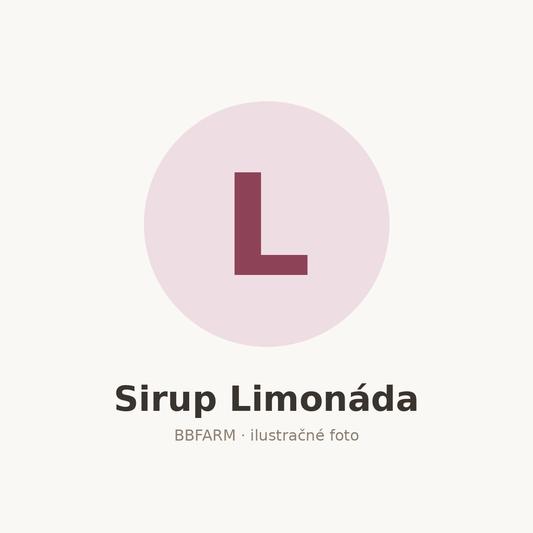 Sirup Limonáda – ilustračné foto