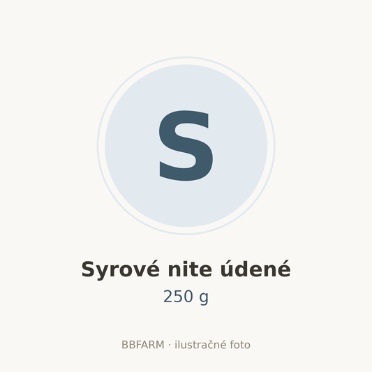 Syrové nite údené 250 g – ilustračné foto