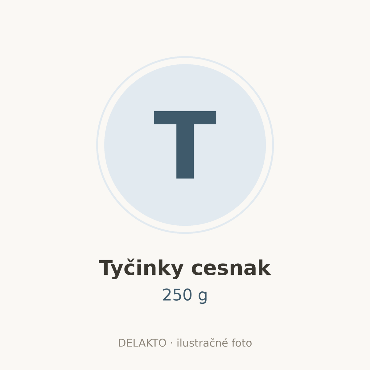 Tyčinky cesnak 250 g DELAKTO – ilustračné foto