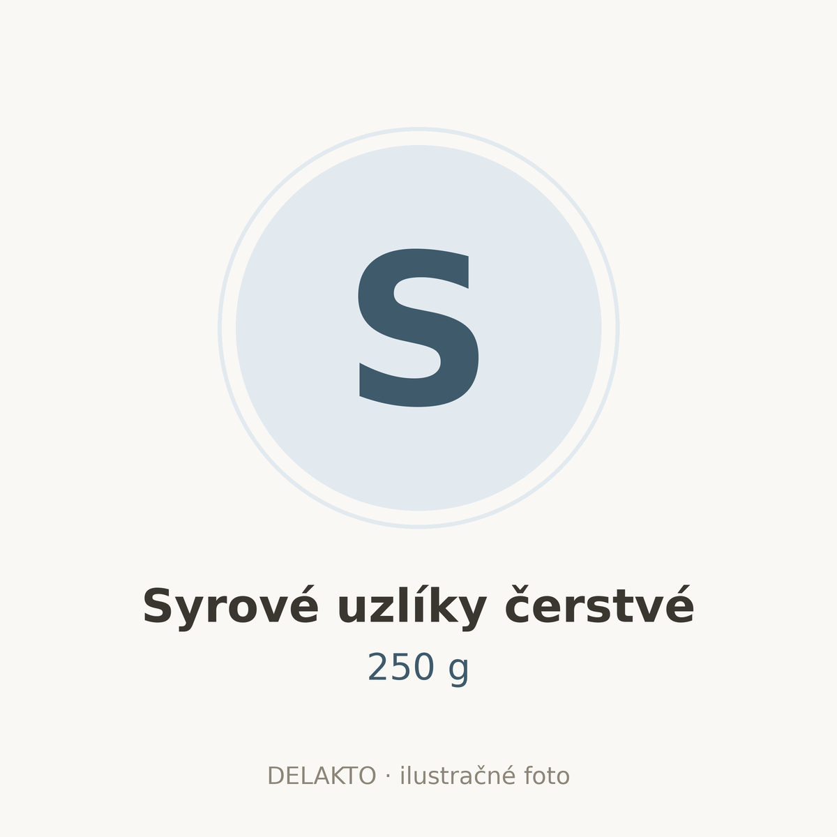 Syrové uzlíky čerstvé 250 g DELAKTO – ilustračné foto