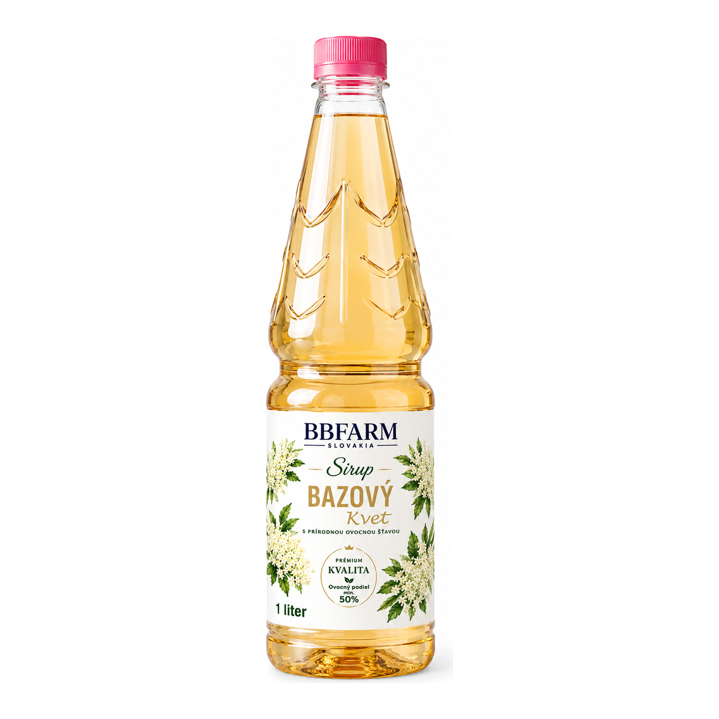 Sirup Bazový kvet 1 l - BBFARM
