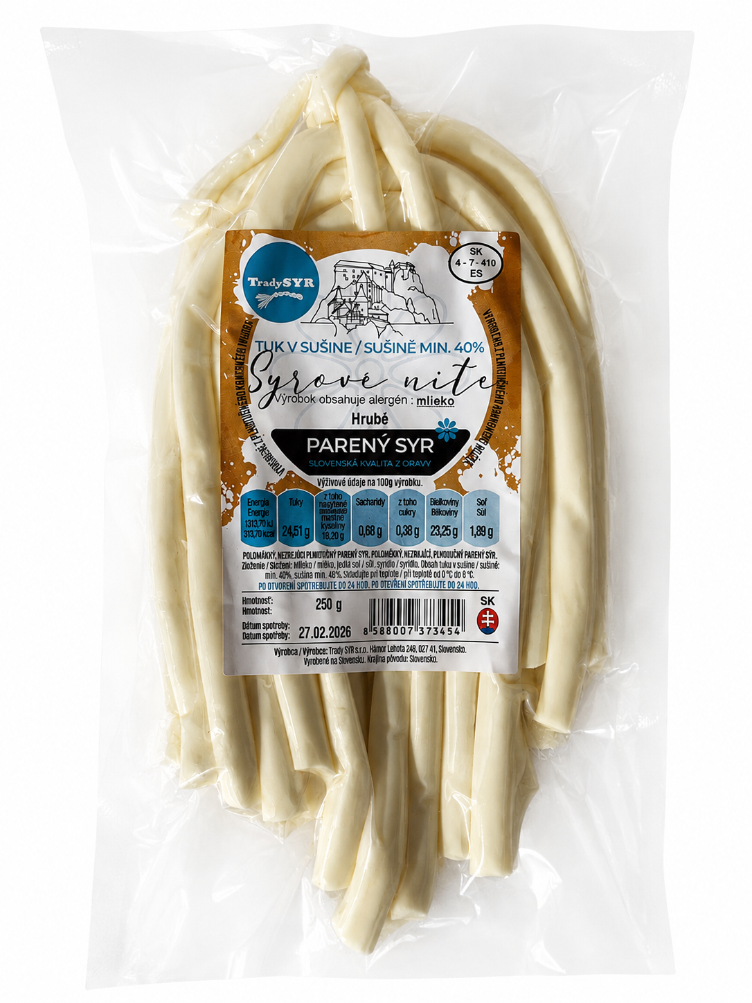Syrové nite čerstvé 250 g